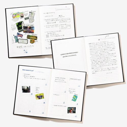 人生でしたい100のことを書くノート 2冊入