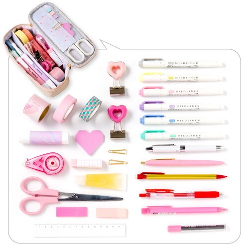 STUDYペンケース 2個入