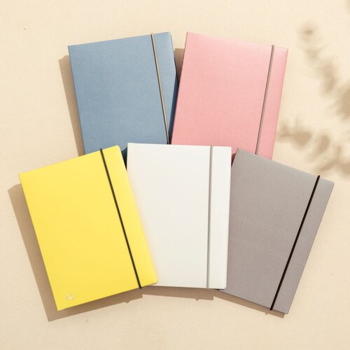 SUNNY リングノート紙カバーA5変形 桃×2