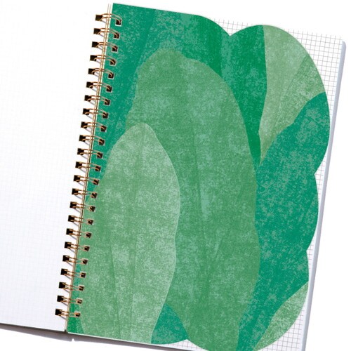 サンドイッチ リングノートA5サーモン&レモン×2