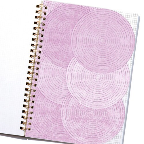 サンドイッチ リングノートA5サーモン&レモン×2