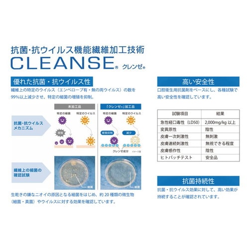 抗菌・抗ウイルスカダケス×クレンゼブックカバー×2