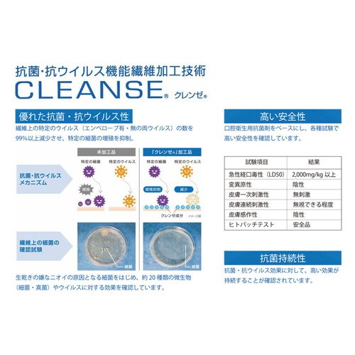 抗菌・抗ウイルスカダケス×クレンゼブックカバー×2