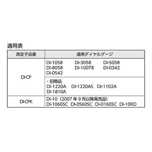 ダイヤルゲージ用鋼球測定子 DI−CPK