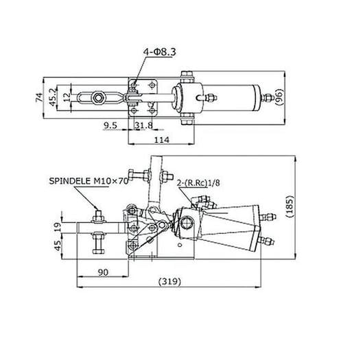 AC650 エアー クランプ