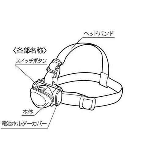 10LEDヘッドライト 電池付 SV−4