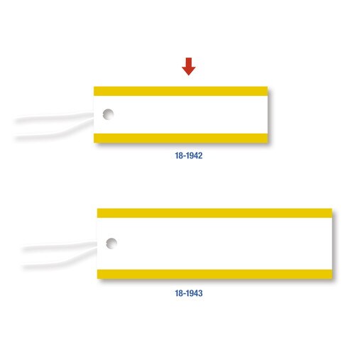 提札 長型 金箔