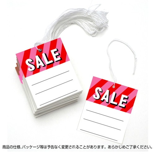 提札 四角型 桃 SALE