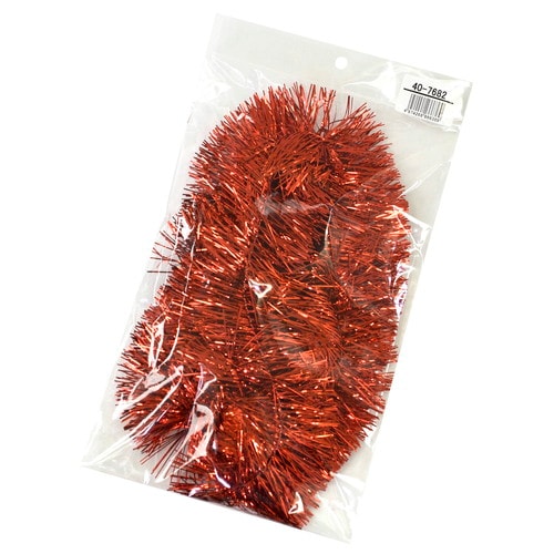 メッキモール 赤 1P