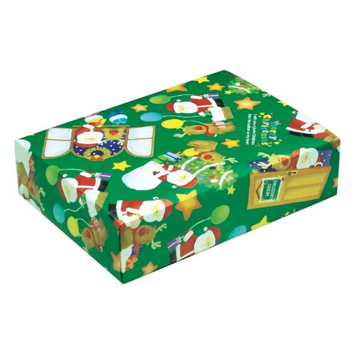 包装紙 ガトーノエル緑 半才判