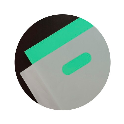 カラーポリ シルバー 220×350 B5用 50