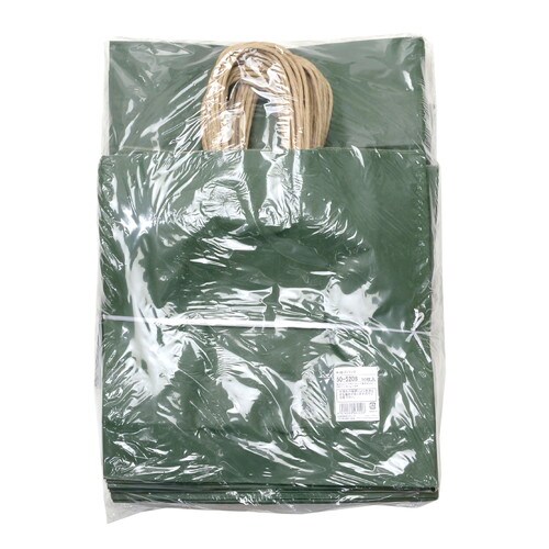 手提げ袋 エメラルド 320×110×320 50