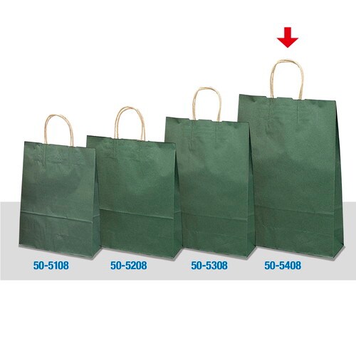 手提げ袋 エメラルド 380×150×500 50