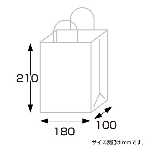 手提げ袋 ココア 180×100×210 25P