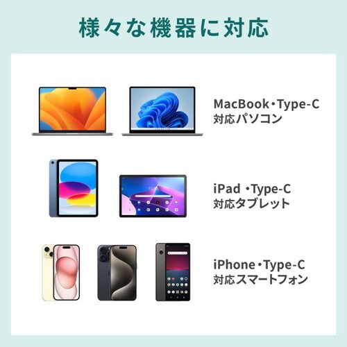 USB PD対応AC充電器