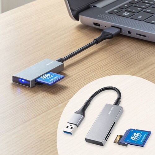 USB3.2 Gen1 カードリーダー