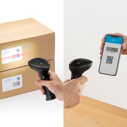 ワイヤレス2次元バーコードリーダー