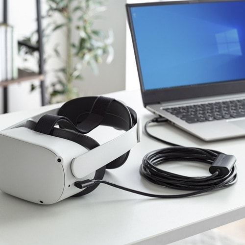 USB3.2A−TypeCロングケーブル