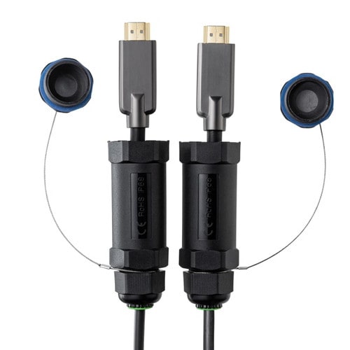 ドラム付き光ファイバHDMIケーブル30m