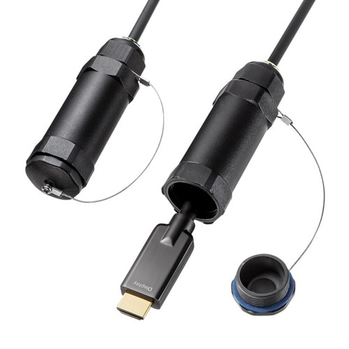 ドラム付き光ファイバHDMIケーブル30m