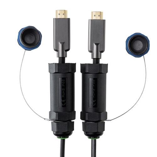 ドラム付き光ファイバHDMIケーブル50m