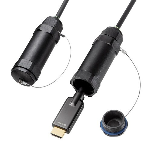 ドラム付き光ファイバHDMIケーブル50m