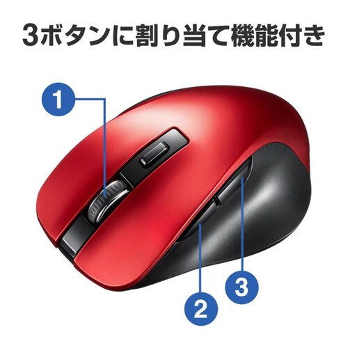 BluetoothブルーLEDマウス