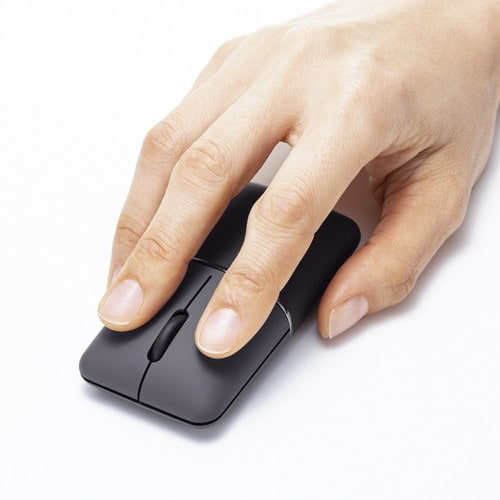 静音ワイヤレスブルーLEDマウス SLIMO