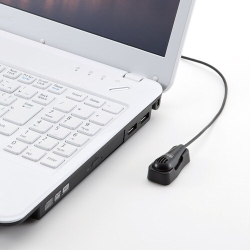 クリップ付きPCマイク