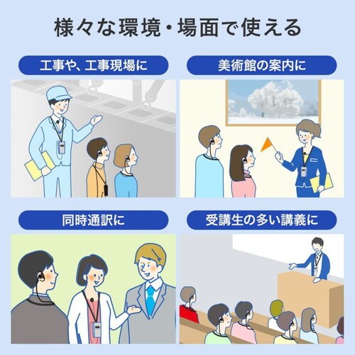 ワイヤレスガイドシステム