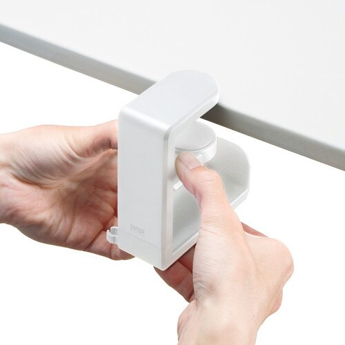 回転式ヘッドホンフック