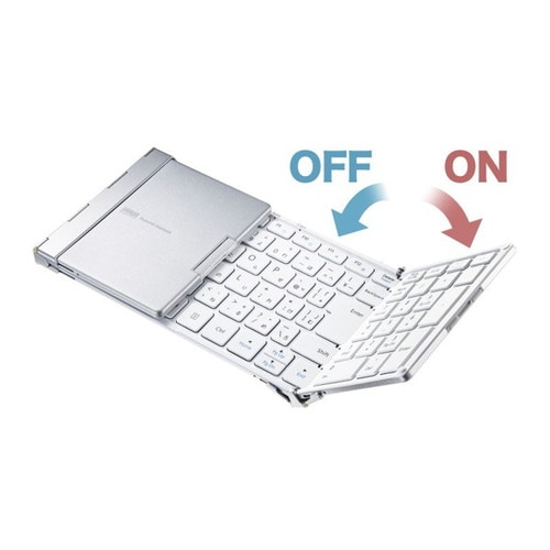 Bluetooth折りたたみフルキーボード