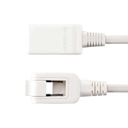 マイクロタップ 2個口 0.2m ホワイト