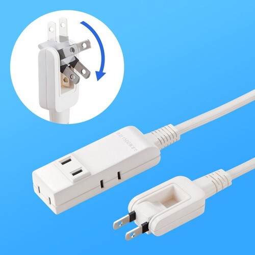 マイクロタップ 4個口 0.5m ホワイト
