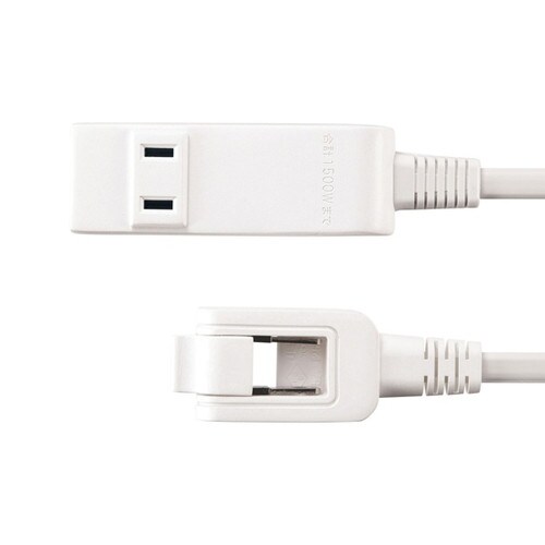 マイクロタップ 4個口 1m ホワイト