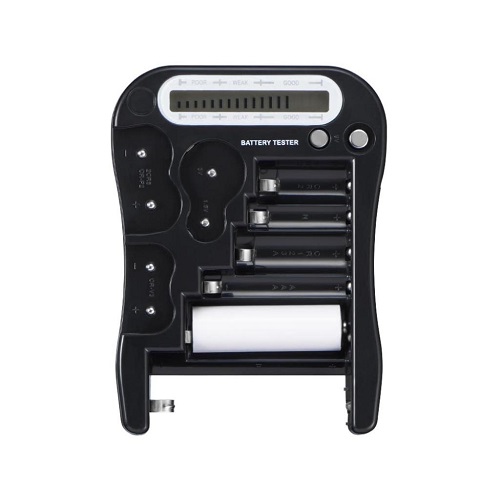 デジタル電池残量チェッカー黒