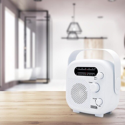 シャワーラジオ ホワイト