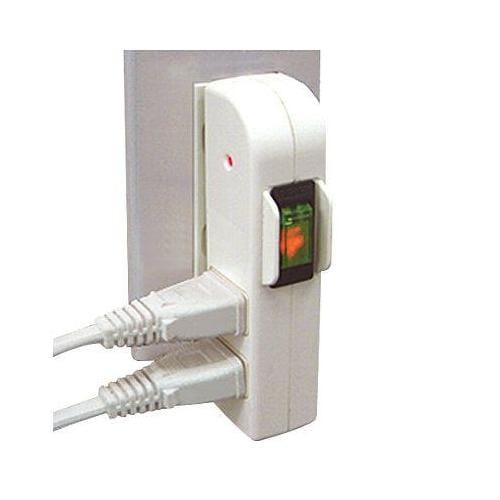 雷サージ付ブレーカーSW付サイドタップ