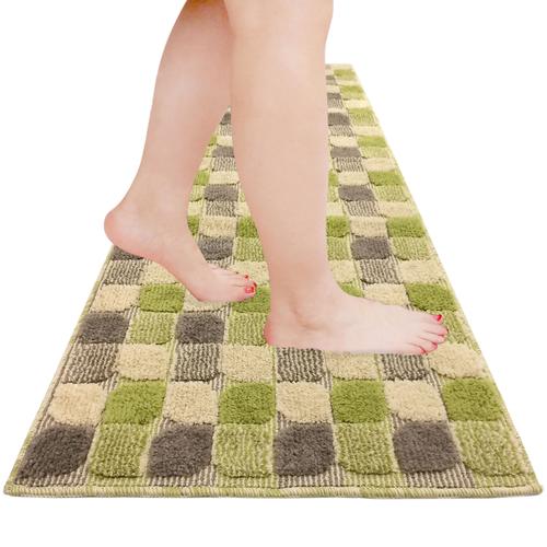 リベルタ インテリアマット 60×252グリーン