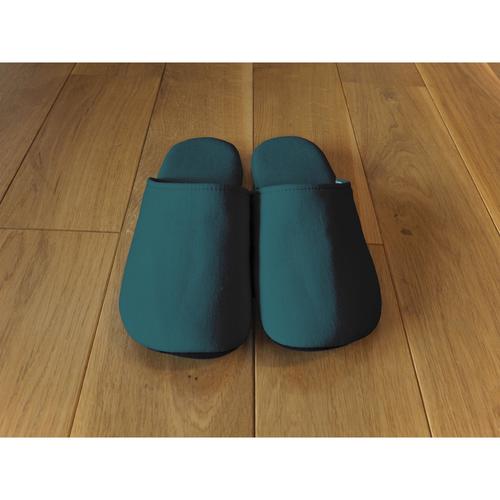 ナチュラルスリッパターコイズブルー