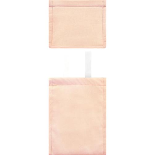 ナチュラルペーパーホルダーカバーピンク