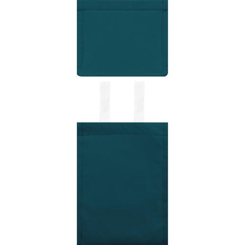ナチュラルペーパーホルダーカバーブルー