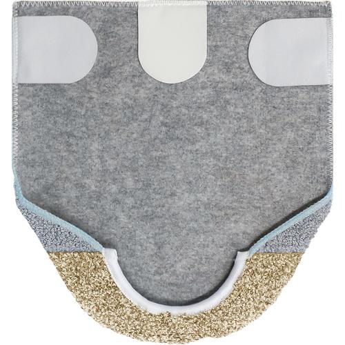 モコンズ トイレ2点セット兼用フタタイプ ブルー