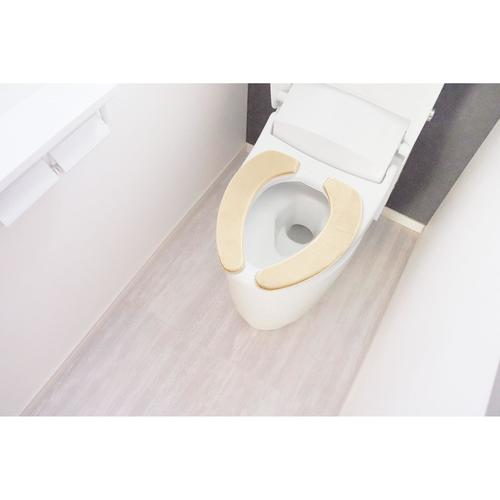 貼るだけ消臭ふかふか便座シートアイボリー