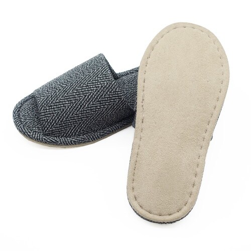 ヘリンボーン外縫い Lサイズ ブラック 10足