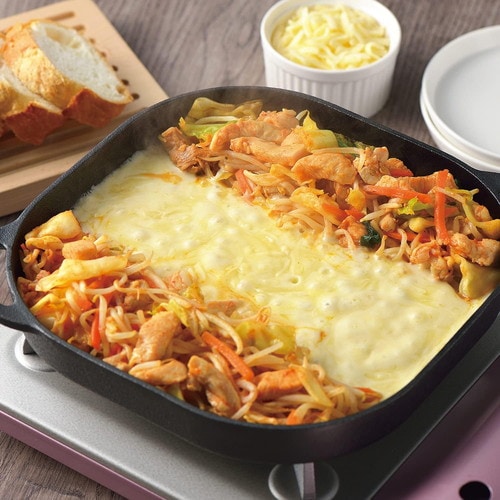 鉄鋳物製グリルプレート 24×24cm スプラウト