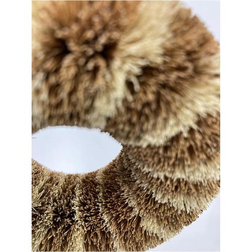 たわし 丸 シマシマ