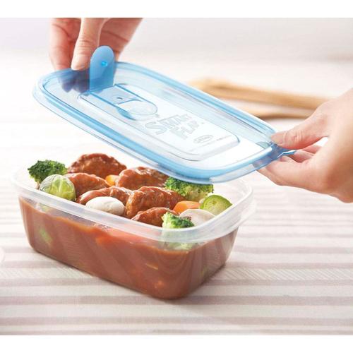 スマートフラップ角型L 電子レンジ容器 2個入