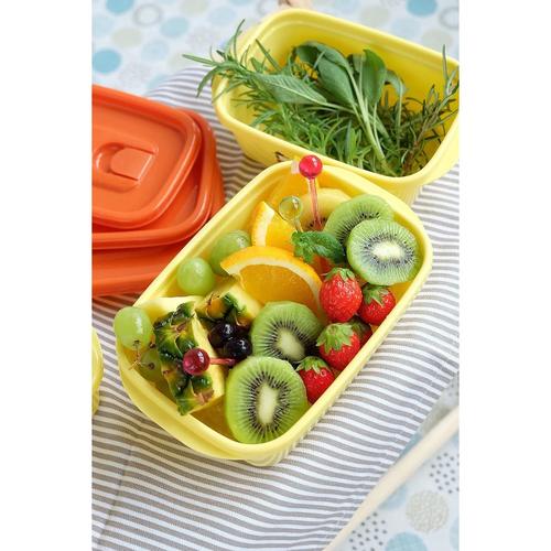 フラップ付きコンテナー 400 スヌーピー 2個入