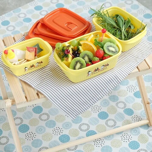 フラップ付きコンテナー 400 スヌーピー 2個入